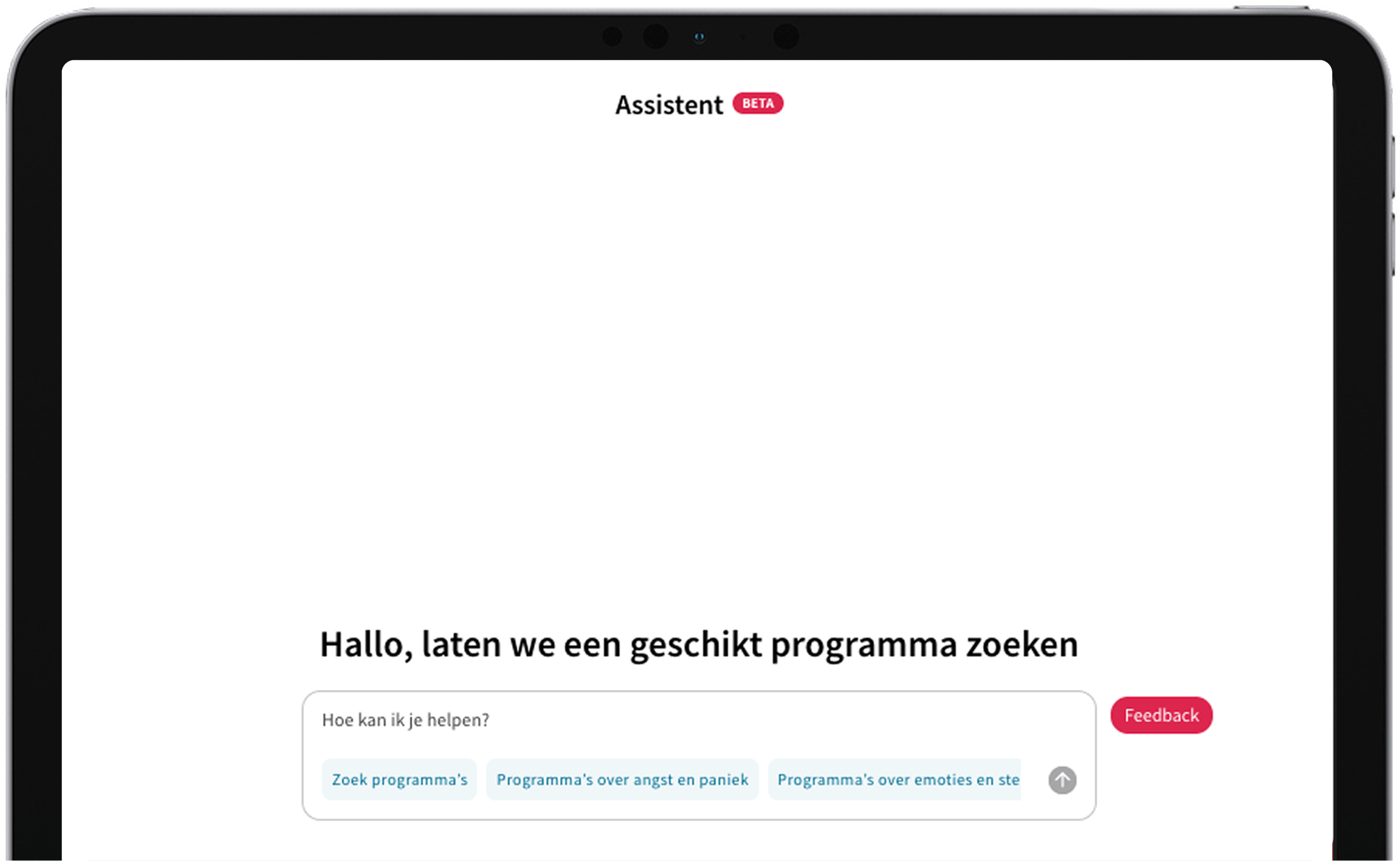 iPad-programma-assistent Ipad programma assistent